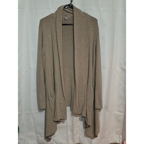 Barefoot Dreams Sweaters - Barefoot Dreams CozyChic Ultra Lite Open Front Cardigan in Almond - Size Medium